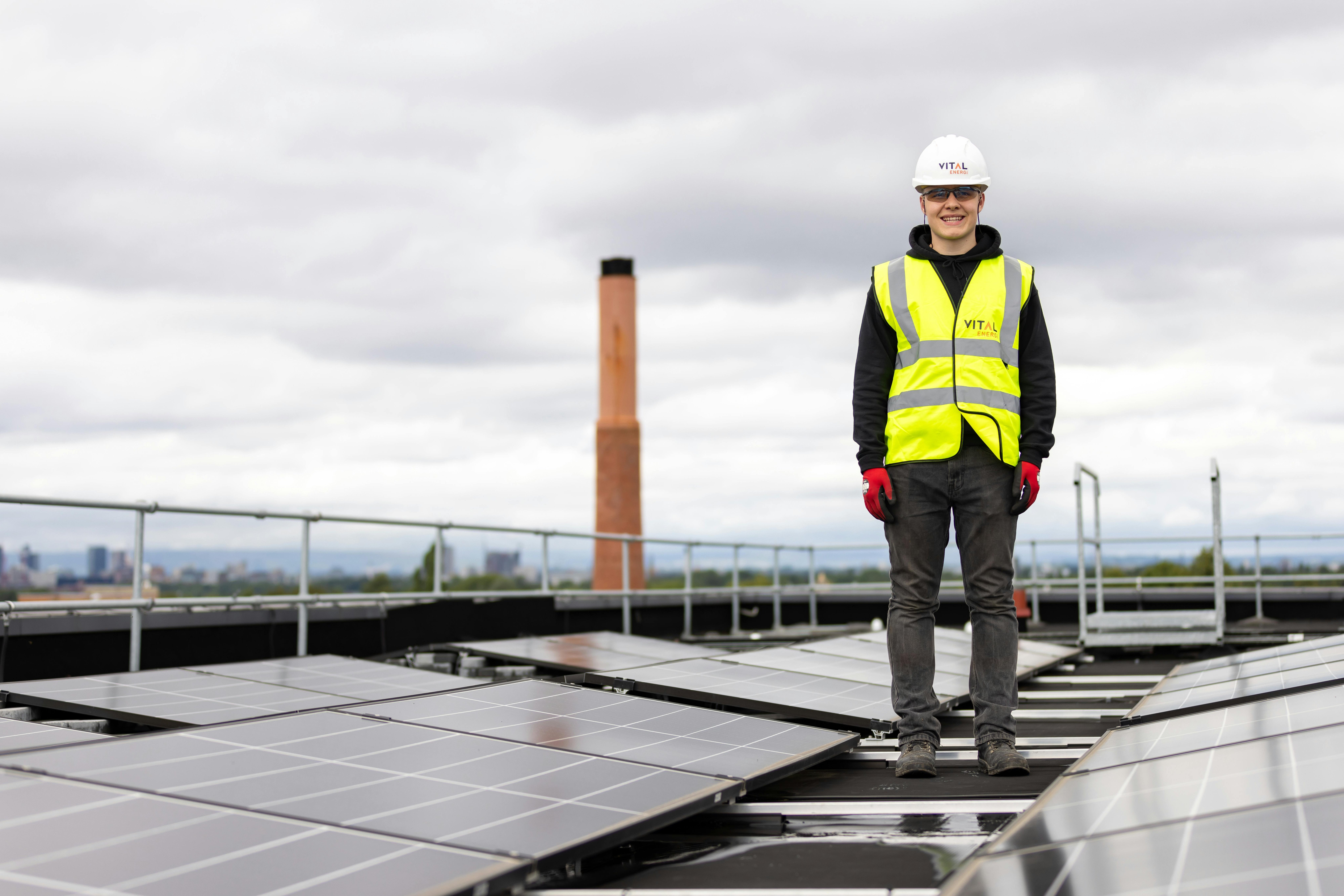 Norton House Care Home solar installation