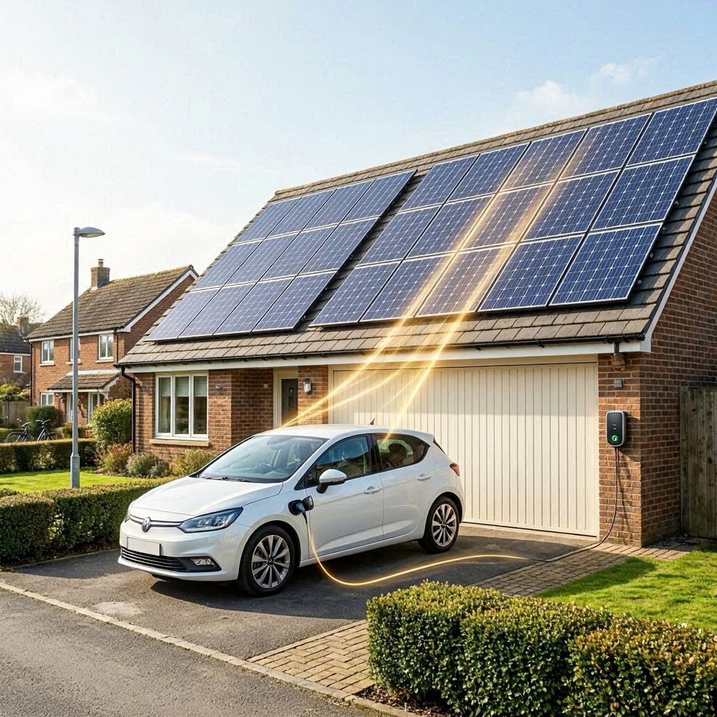 Adding an EV Charger to Your Solar System (UK 2026) - Energy Solutions NW