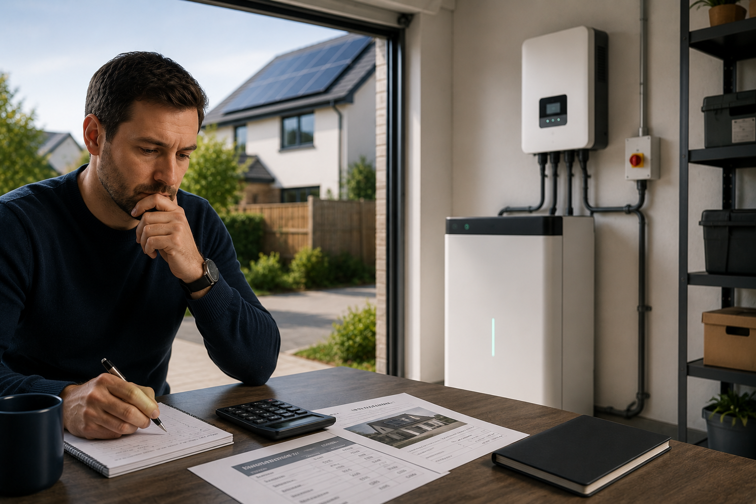 How Much Does a Solar Battery Cost in the UK? (2026 Guide) - Energy Solutions NW